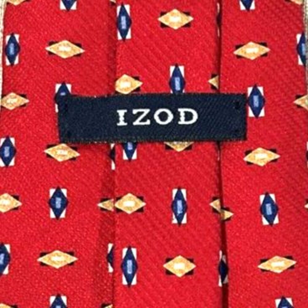IZOD Red Silk Necktie